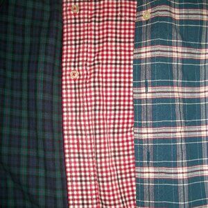 TOMMY HILFIGER Long Sleeve Shirts Men's Size LARGE Lot of 3